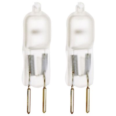 20W 12V T3 G4 Halogen Frosted Bulb (Pack of 2) by SATCO Lighting - Starlight Lighting USA and Canada